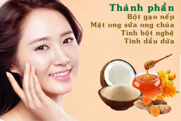 Công dụng làm đẹp không ngờ từ cám gạo, tinh nghệ, mật ong và dầu dừa