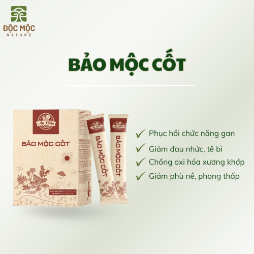 Trà dưỡng sinh Bảo Mộc Cốt